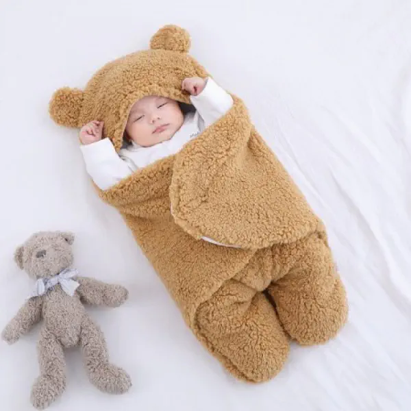 প্রিমিয়াম কোয়ালিটি Baby Blanket (Brown)