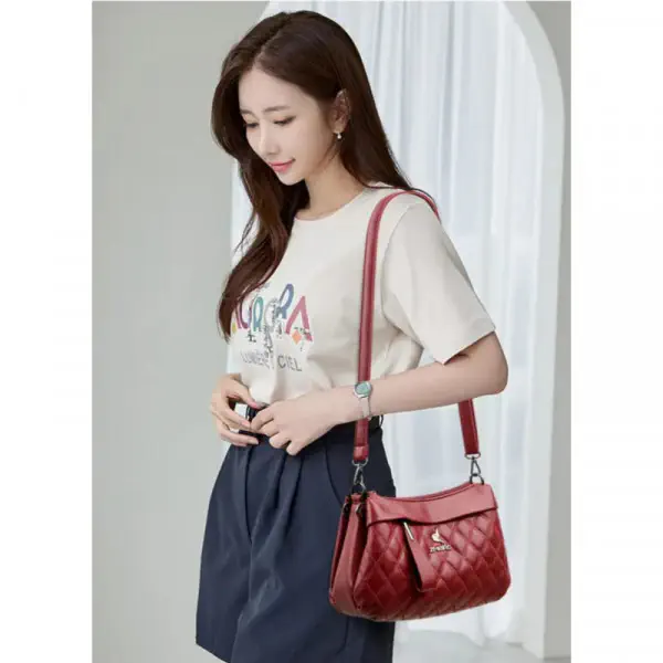 Newstyle cossbody vintage bag-2 (Meroon)