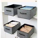 ( ৪ পিচ ) New Printed Cloth Storage Box