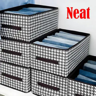 ( ২০ পিচ ) New Printed Cloth Storage Box ( ফ্রি ডেলিভারি )