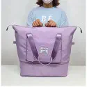 Super Large Capacity Folding Bag Travel Bags(Purple)
