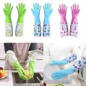 (৪ জোড়া) Long Silicon Hand Gloves ( Origina china )