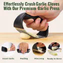 Stainless Steel Garlic Press (1 Pcs)