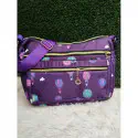 Women Crossbody Korean Bag ( purple)