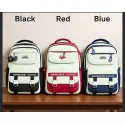 Academy Style Waterproof School Book Bag(Blue Color)