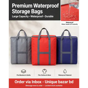 ২ পিস - Large Capacity Storage & Travel Bag