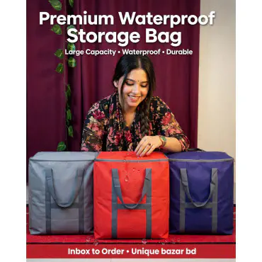 ৩ পিস- Large Capacity Storage & Travel Bag