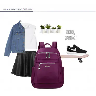Nylon Backpack Durab...