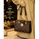 Best Selling Elegant Fanshinuo Leather Crossbody & Shoulder Bag.k6 (Coffee)