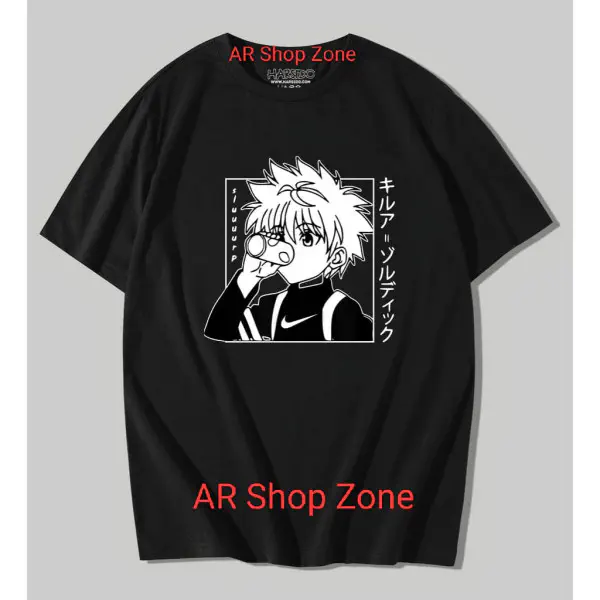 T-shirt 100% Cotton Fabric Comfortable Soft Premium T-shirt Anime T-shirt
