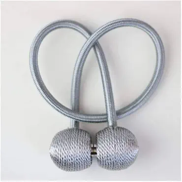 2Pis Curtain Holder – (Silver) ২পিস পর্দা হোল্ডার