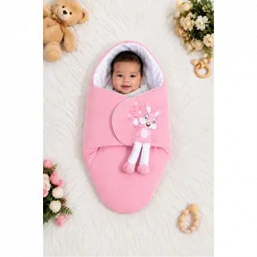 ওরিজিনাল চায়না Baby Blanket (Baby pink)