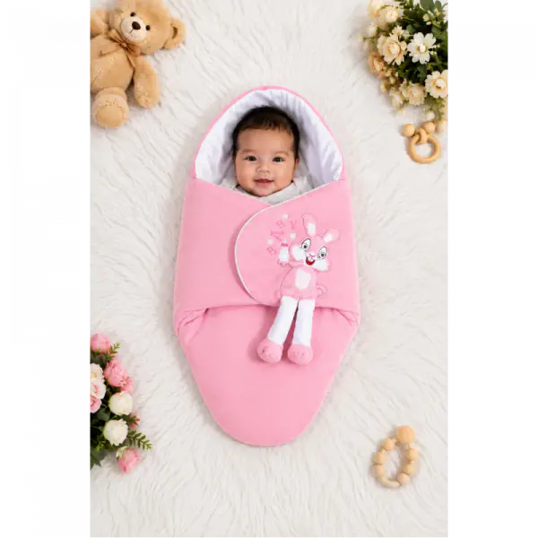 ওরিজিনাল চায়না Baby Blanket (Baby pink)
