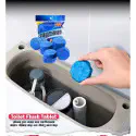 ৩ প্যকেট (৩০ পিস) Blue Commode Cleaning Tablet। লেবুর ঘ্রাণের সুবাস ছড়ায়