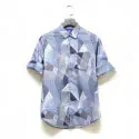Demand Digital Print Mixed Gray Color Casual Long Sleeve