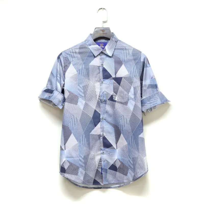 Demand Digital Print Mixed Gray Color Casual Long Sleeve