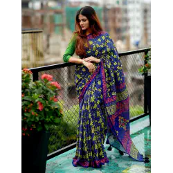 এক্সক্লুসিভ ব্লক শাড়ি 