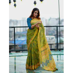 এক্সক্লুসিভ ব্লক শাড়ি 