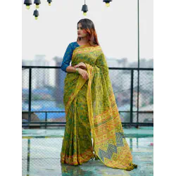 এক্সক্লুসিভ ব্লক শাড়ি 