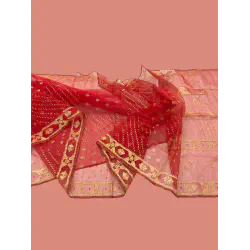 ব্রাইডাল জামদানি শাড়ি