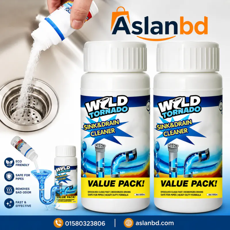 Powerful Drain Cleaner (1 Pcs)