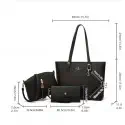 4 Pcs Combo Set (Black -1)