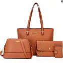 4 Pcs Combo Set (Brown)