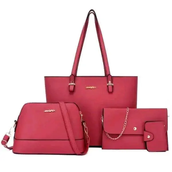 4 Pcs Combo set (Red)