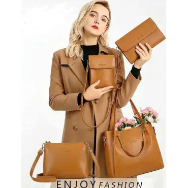 4 PCS Leather LADIES...