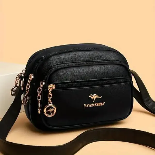 Shoulder Crossbody Bag (Black)