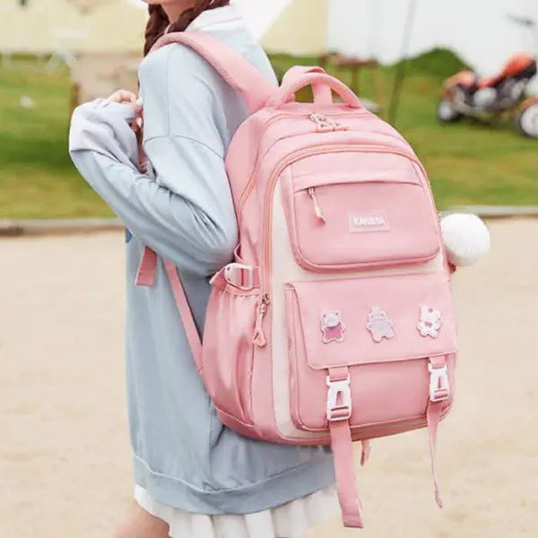 School Bags (Pink Colure)
