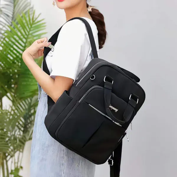 Travel And School Bag Pack (Black)