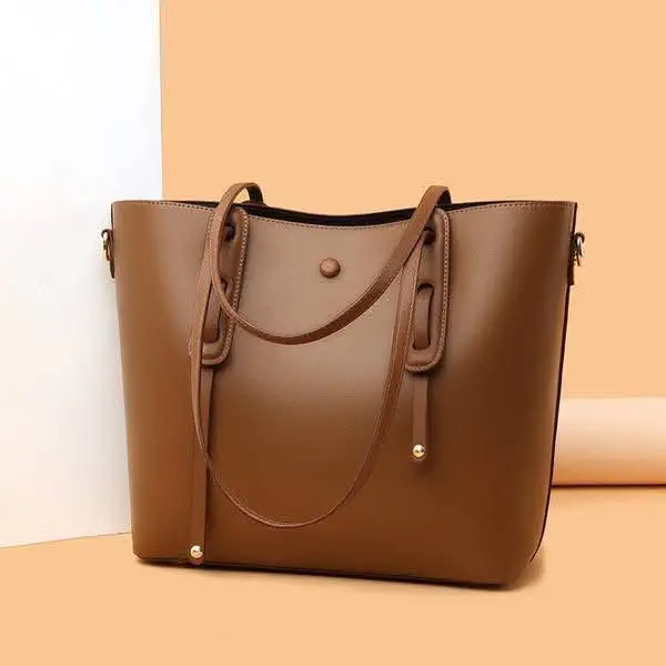 Large Capacity Luxury leadies Crossbody Handbags (Brown)