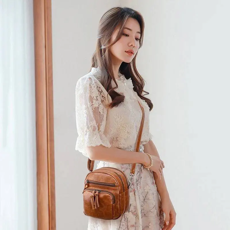 Vintage Crossbody Ladies Bag 