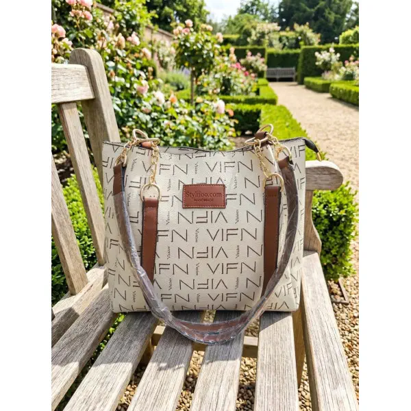 VIFN Tote Bag (Off-White)