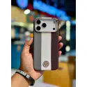 Super Finish Three Colors PU Leather Case For iPhone