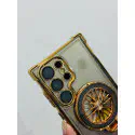 Bontez Rotating Gyro Magnetic Stand Case For Samsung Galaxy S25 Ultra S24 Ultra S23 Ultra S22