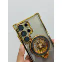 Bontez Rotating Gyro Magnetic Stand Case For Samsung Galaxy S25 Ultra S24 Ultra S23 Ultra S22