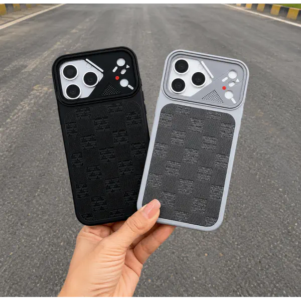 Ultra Slimfit  PU Leather Texture Gaming Case for iPhone