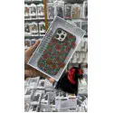 World Famous Branded Floral Print Gucci Style Case for iPhone