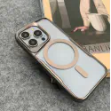 Luxury Electroplating Border Armour  with Magsafe Supported Phone Case For iPhone