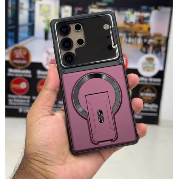 Camera Glass lens Cover With Dual lens holder for Samsung Galaxy