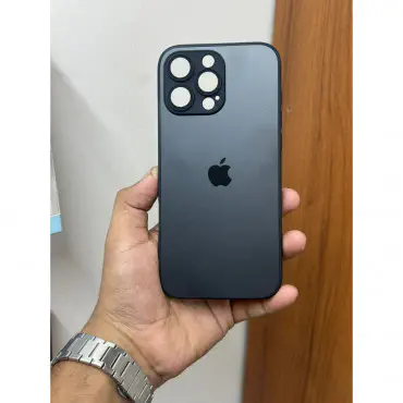 AG Frosted Glass Anti-Glare iPhone Case with Lens Protector 