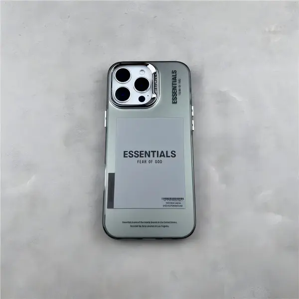 ESSENTIALS Fear of God Transparent Case 