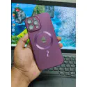 Stylish Purple Colour Magsafe Supported Case for iPhone