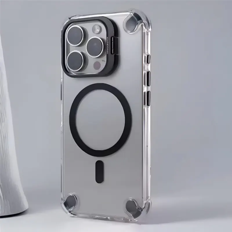 MagSafe Anti-Shock Transparent Case For iPhone 