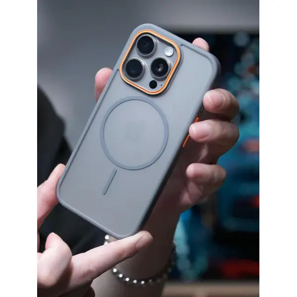 Premium Frosted Translucent Magnetic Case for  iPhone