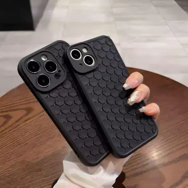 Mercedes-Benz Texture Heat Dissipation Soft Case for iPhone