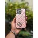 Luxury Leather Design Chanel Classic Phone Case for iPhone