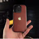 Luxury Vintage PU Leather Soft Protective Case for iPhone